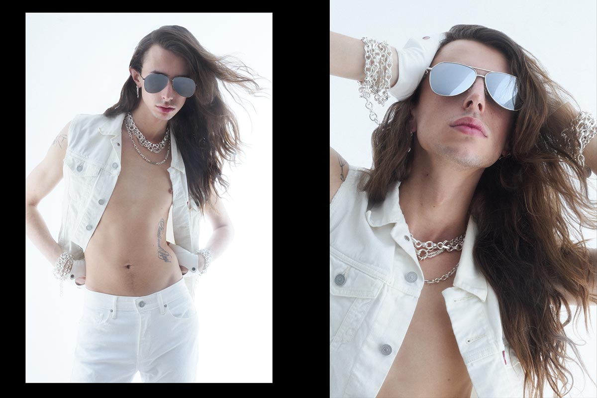 HEAVY METALS - JOHNNY VALENTINE CHAINS ARLO WINOKUR JOHNNY VALENTINE CHAINS RESERVED SPREAD4F