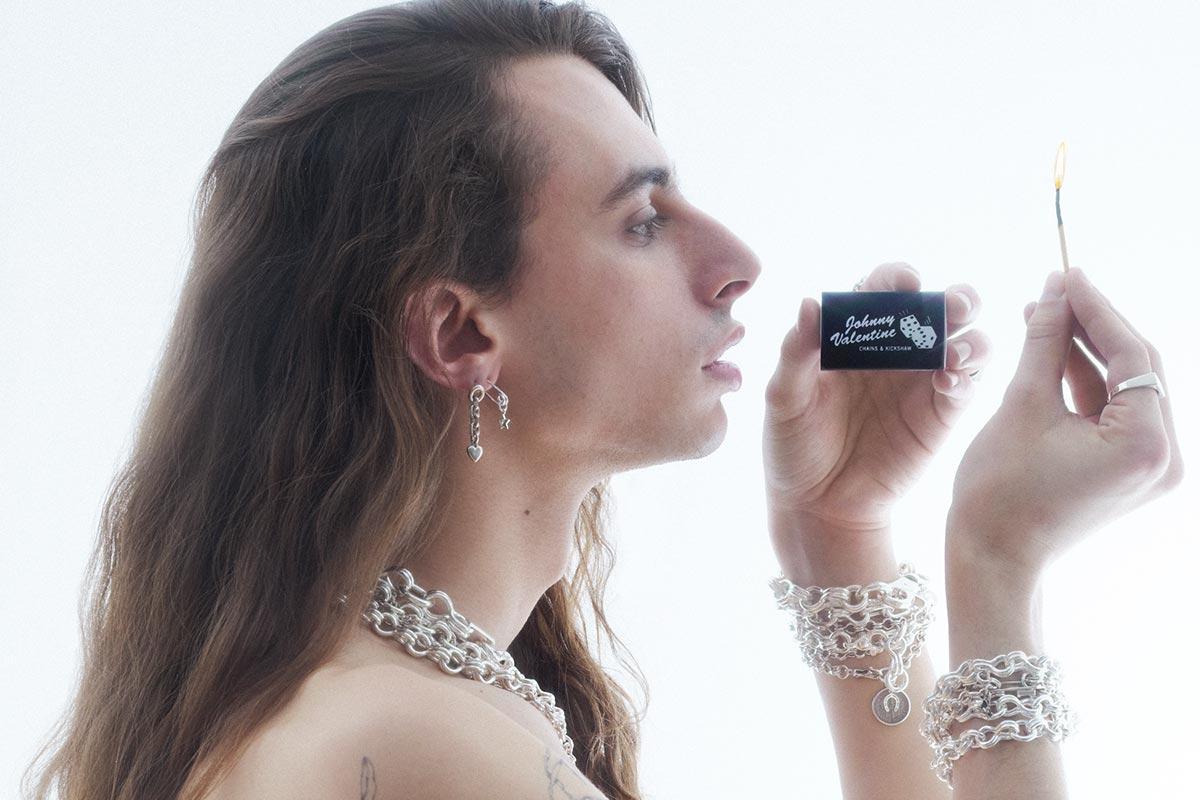 HEAVY METALS - JOHNNY VALENTINE CHAINS ARLO WINOKUR JOHNNY VALENTINE CHAINS RESERVED SPREAD5F