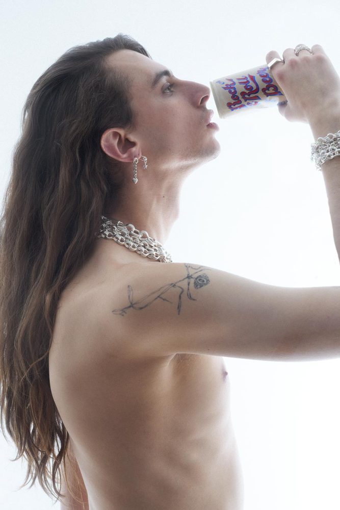 HEAVY METALS - JOHNNY VALENTINE CHAINS ARLO WINOKUR JOHNNY VALENTINE RESERVED LOOK7F 1