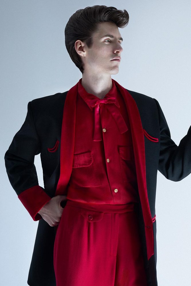 TEDDY BOY STYLE! JACKSON JARRELL JACKSON JARRELL RESERVED TEDDY BOY LOOK3F 1