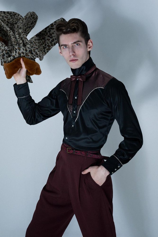 TEDDY BOY STYLE! JACKSON JARRELL JACKSON JARRELL RESERVED TEDDY BOY LOOK6F 1