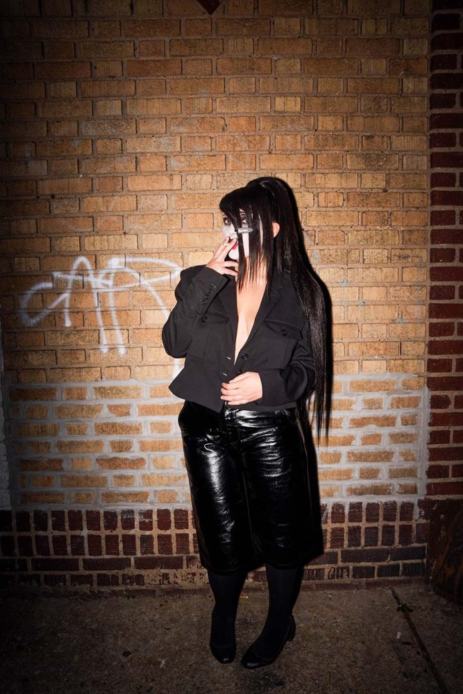 "FASHION POLICE" - LE BANG Behind the scenes image from the Le Bang "Fashion Police" video shoot. Photography by Layla Blue Rudolph. Photo #4.