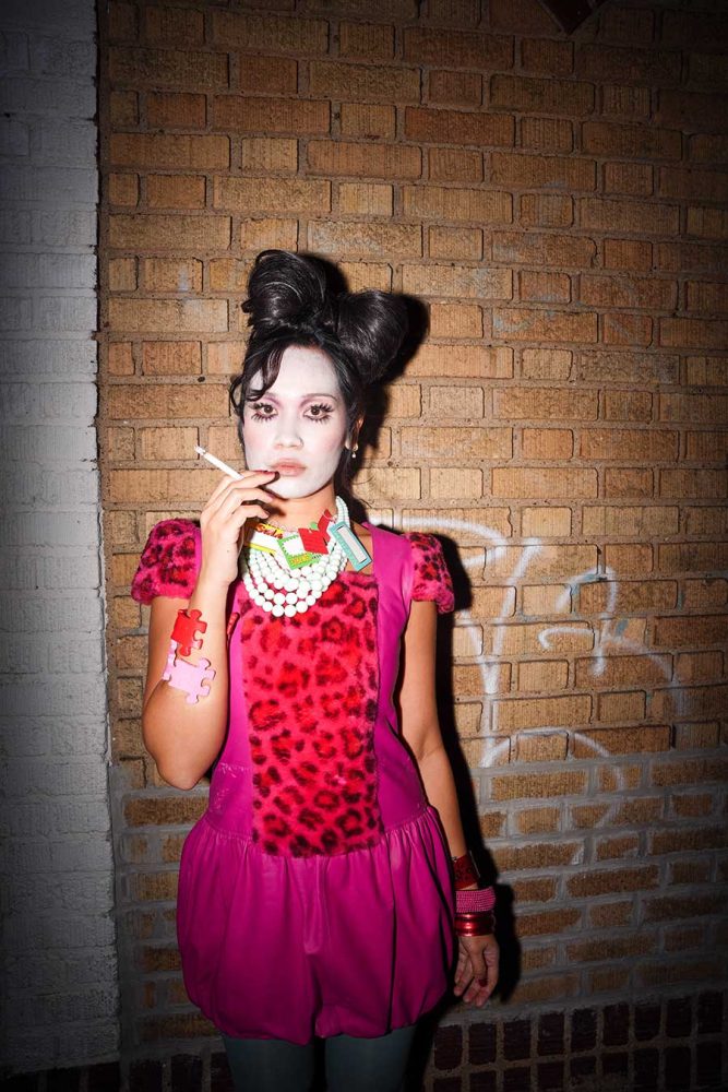 "FASHION POLICE" - LE BANG Behind the scenes image from the Le Bang "Fashion Police" video shoot. Photography by Layla Blue Rudolph. Photo #9.