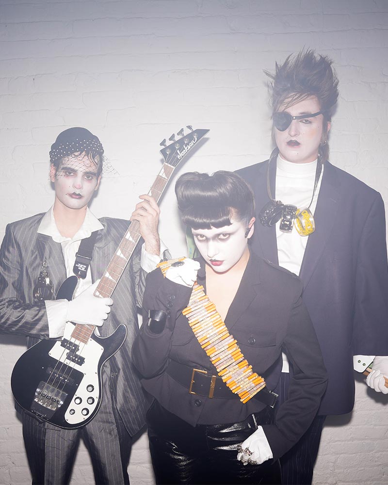 Home Behind the scenes image from the Le Bang "Fashion Police" video shoot. Photography by Layla Blue Rudolph. Preview image.