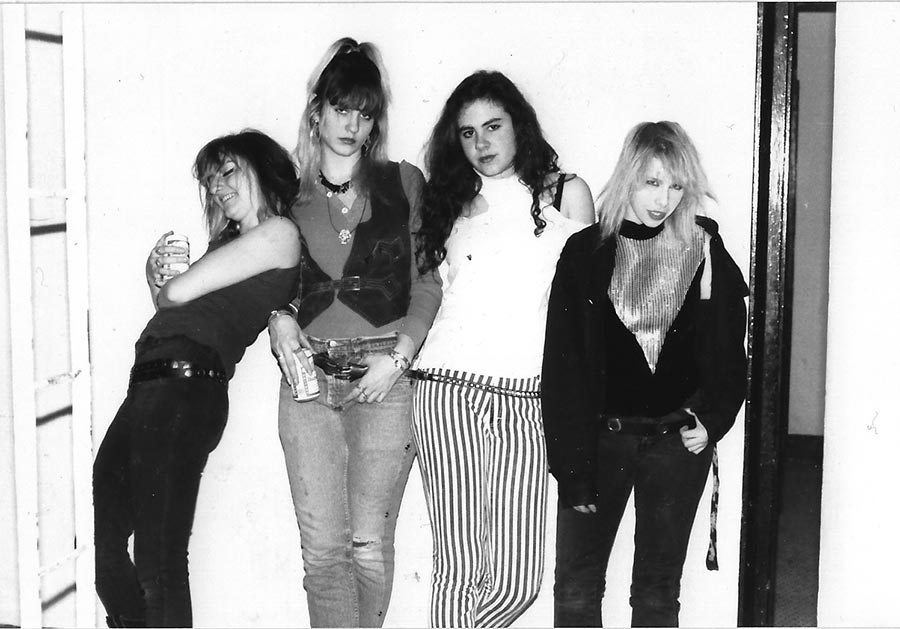 "PRETTY UGLY" - LUNACHICKS LUNACHICKS 1988 ANDREA KUSTEN 2