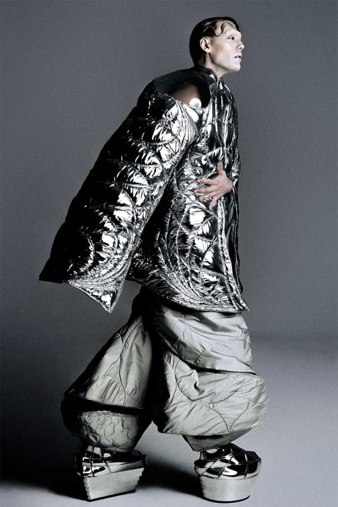 SEAN ONO LENNON - "threeASFOUR: FULL CIRCLE" threeASFOUR Fall 2023. Photography by Petros Kouiouris. Image 10.