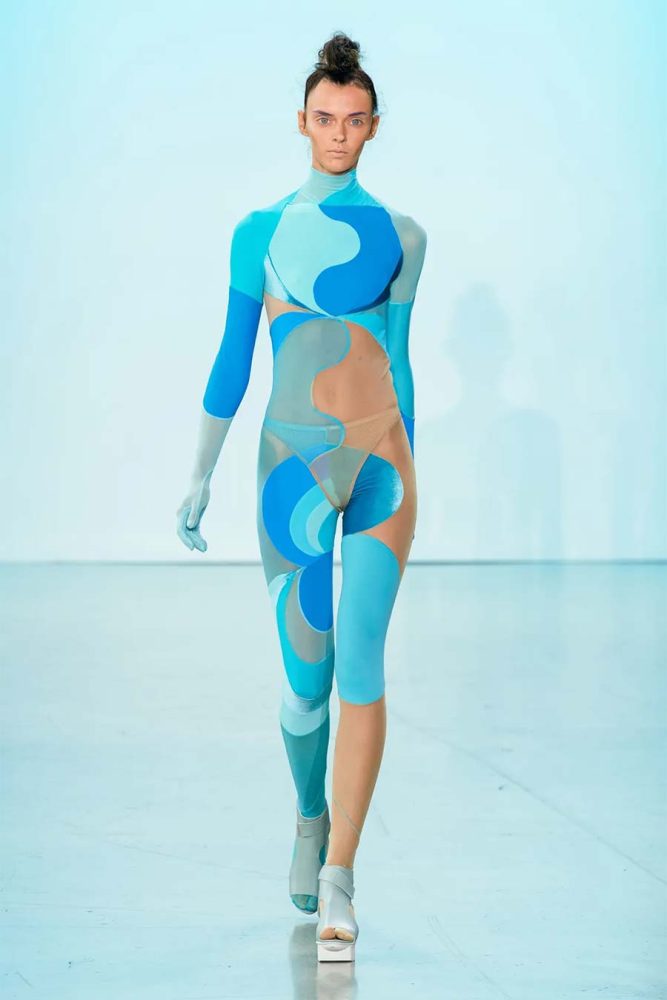 SEAN ONO LENNON - "threeASFOUR: FULL CIRCLE" threeASFOUR Spring Summer 2022. Photography by Randy Brooke. Image 11.