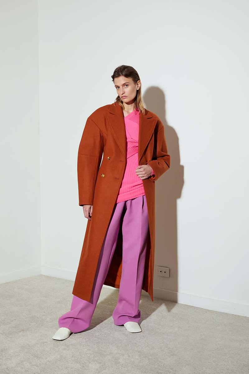 AKNVAS FW21 - look #13. Reserved magazine.