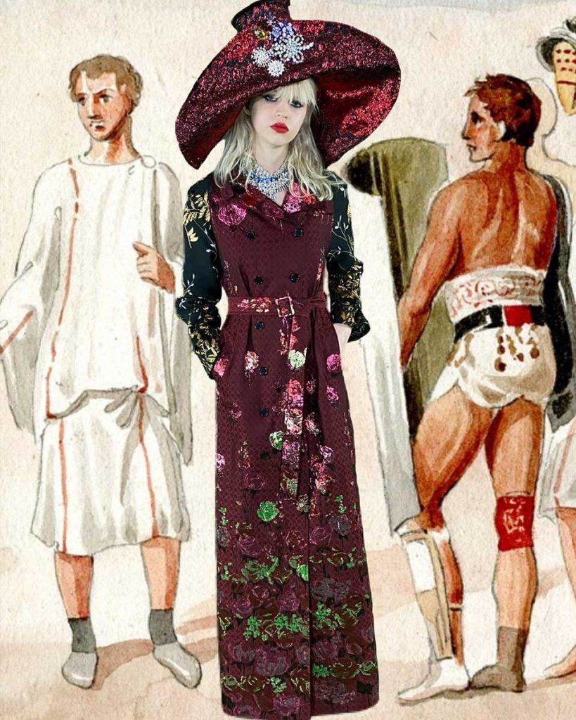 Libertine for Fall2021 - Look #38. Reserved magazine.