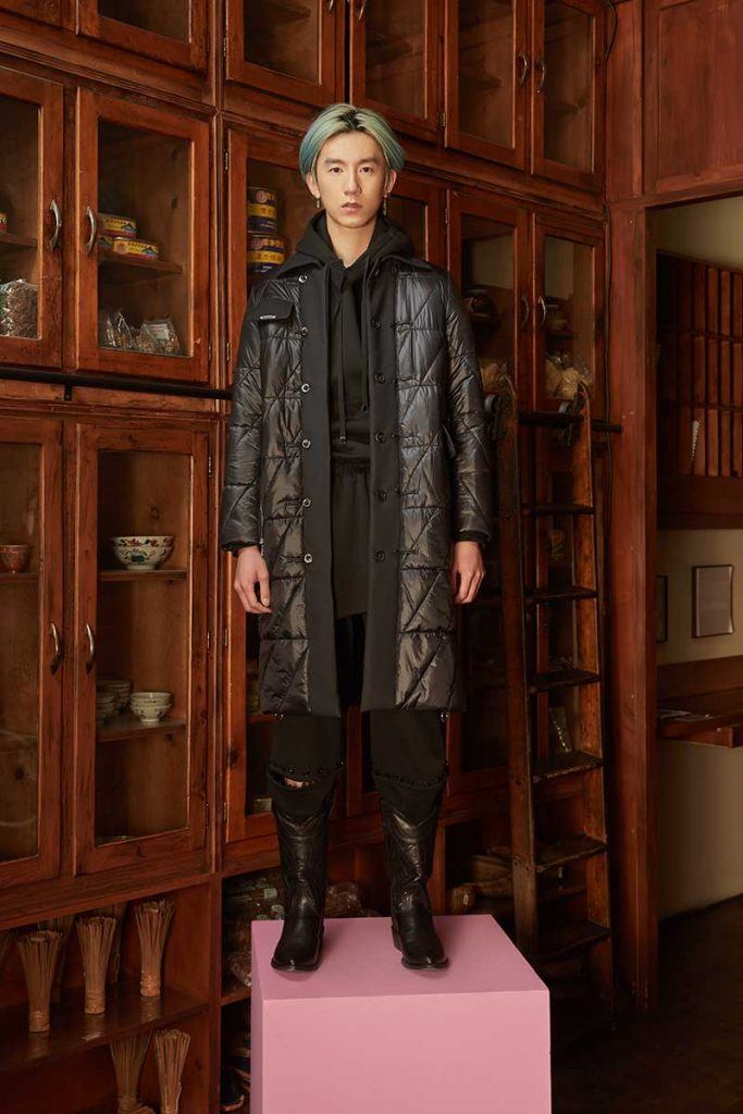 Private Policy FW21 - look #21. Reserved magazine.