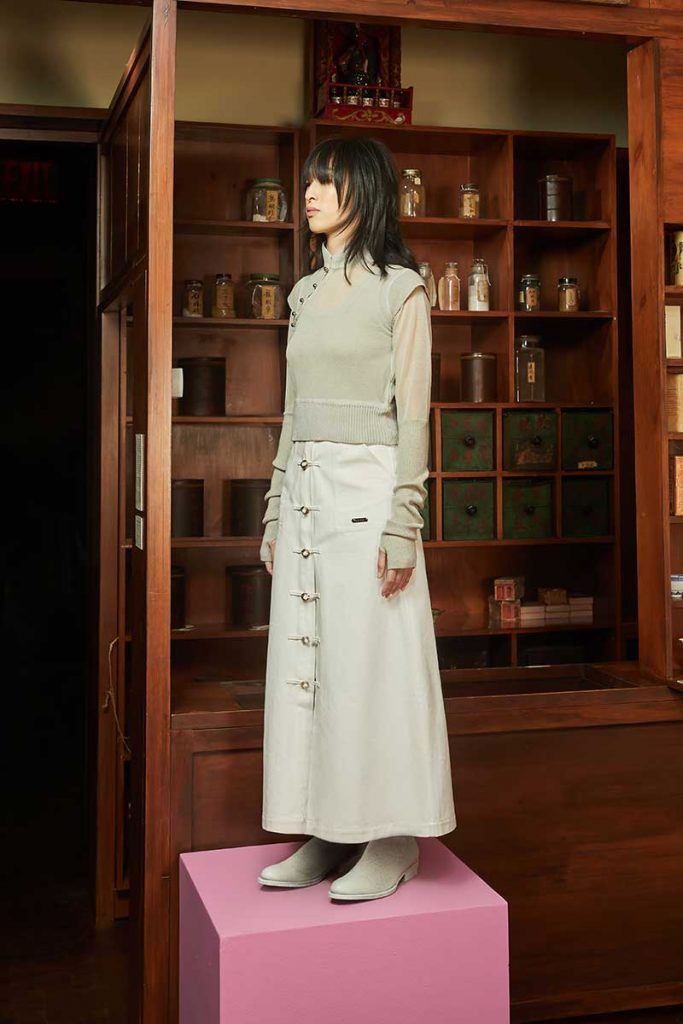 Private Policy FW21 - look #7. Reserved magazine.