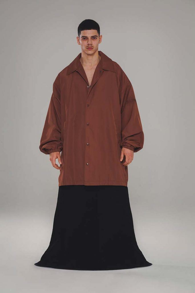 Willy Chavarria AW21 - look #10. Reserved magazine.