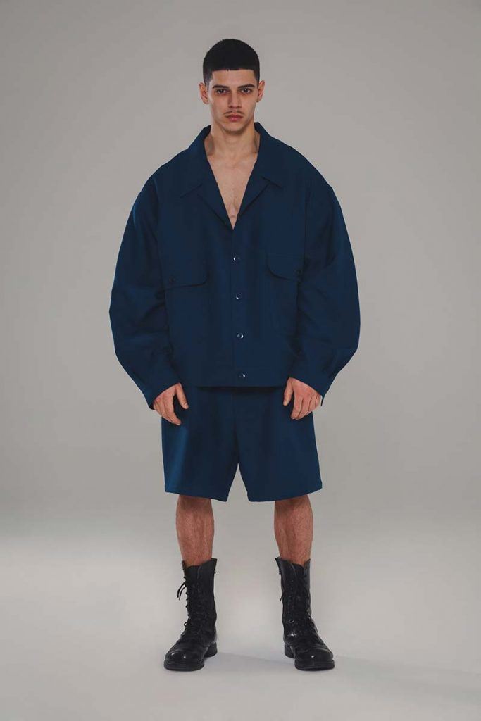 Willy Chavarria AW21 - look #11. Reserved magazine.