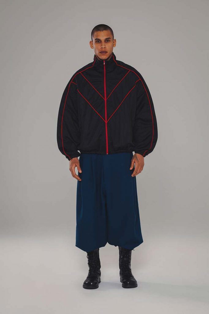 Willy Chavarria AW21 - look #16. Reserved magazine.