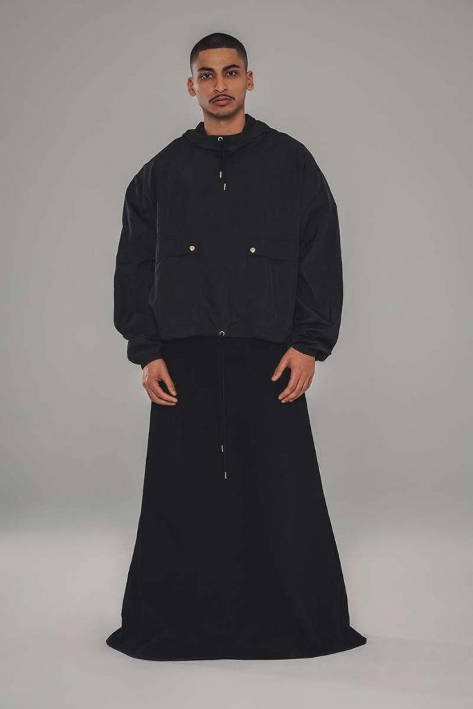 Willy Chavarria AW21 - look #19. Reserved magazine.