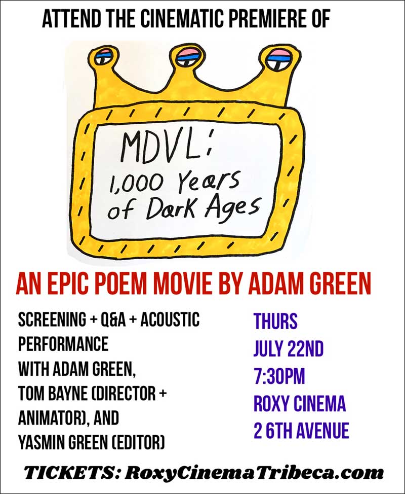 Adam Green Premiere Roxy