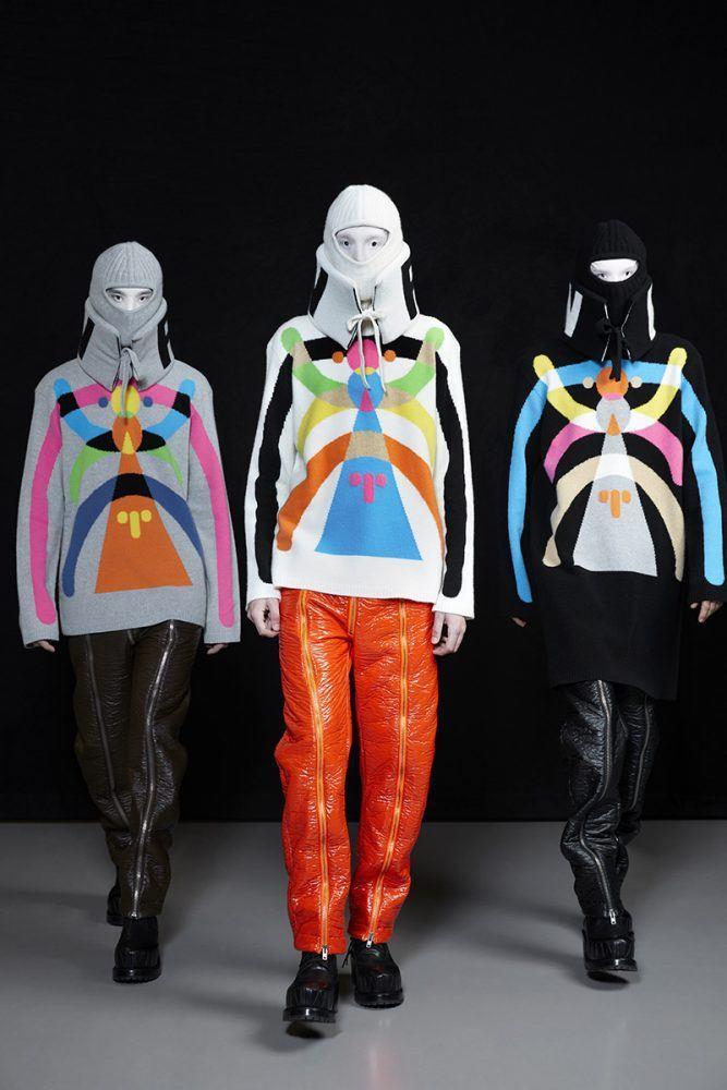 Walter Van Beirendonck Autumn/Winter 2022-23 men's collection. Look 18. Reserved magazine.