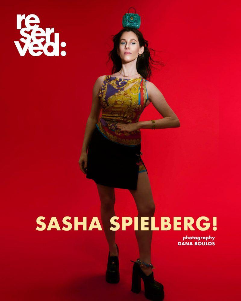 COVER save reserved magazine sasha spielberg dana boulos