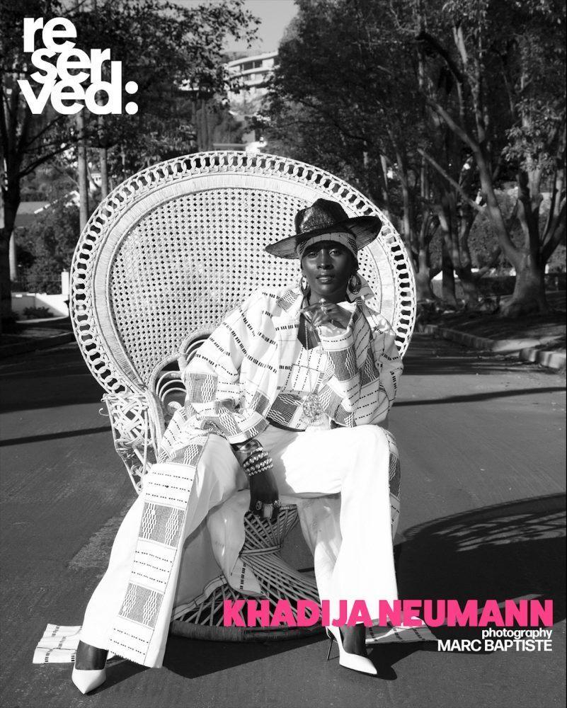 Khadija Neumann reserved magazine cover