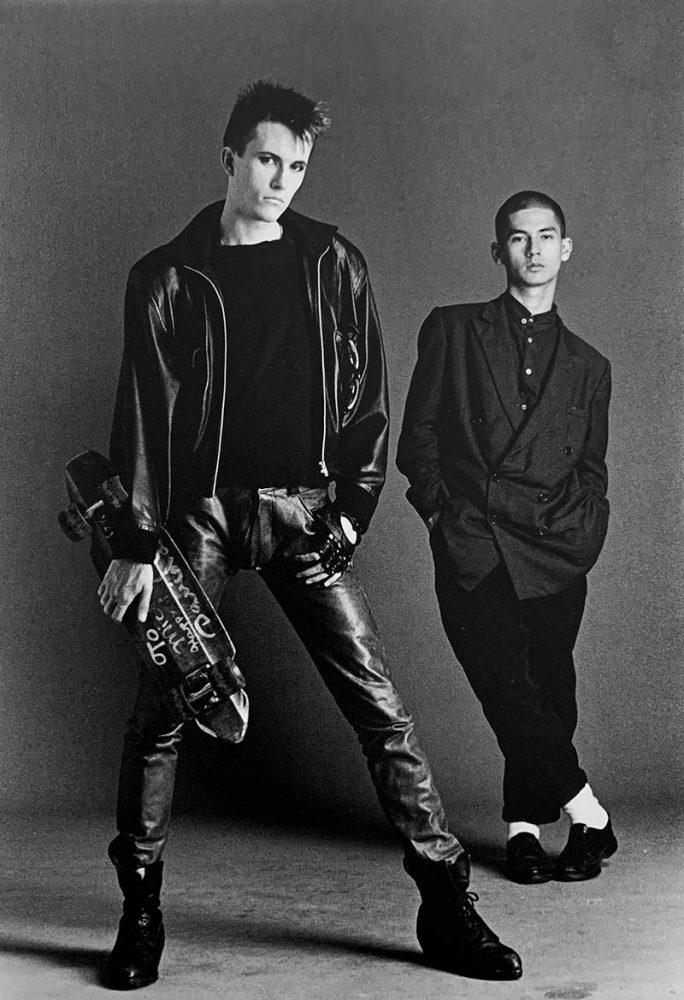 Michael Schmidt photographed by Isabel Snyder in 1985.