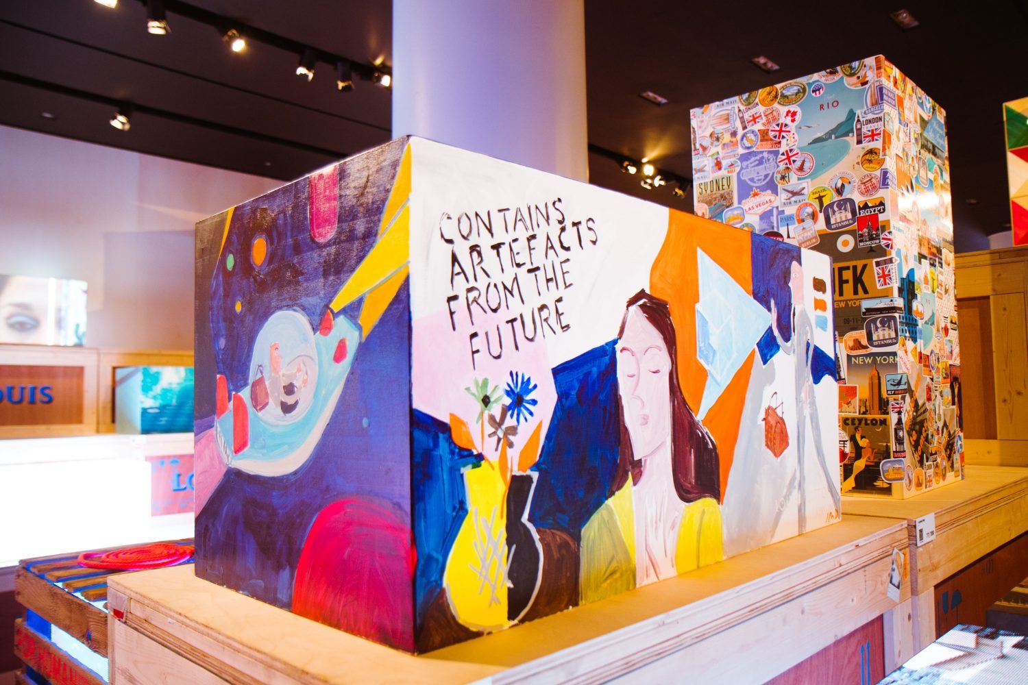 RESERVED MAGAZINE Louis Vuittons 200 Trunks 200 Visionaries Exhibition Devin Kasparian 10