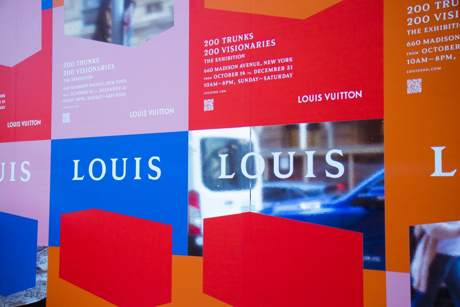 Louis Vuitton's exhibition FULL TOUR “200 TRUNKS, 200 VISIONARIES: THE  EXHIBITION” NEW YORK 