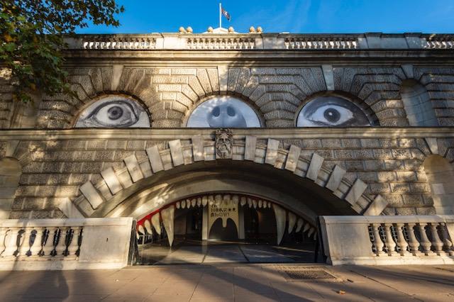 The Horror Show! A Twisted Tale of Modern Britain 15. The Horror Show A Twisted Tale of Modern Britain at Somerset House London 2022. Image by Stephen Chung for Somerset House
