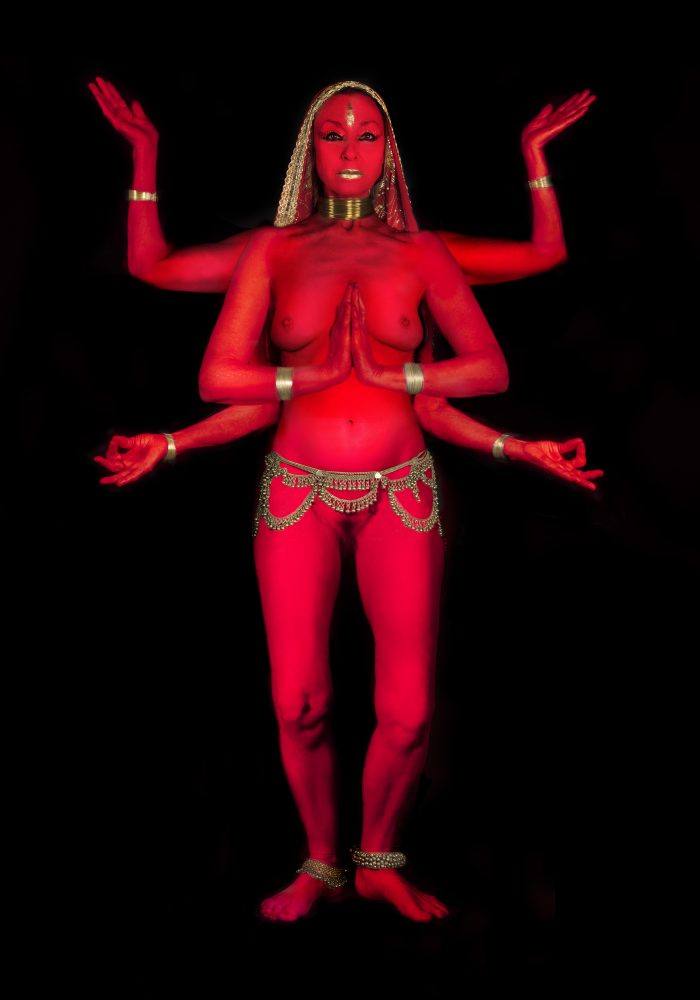 3. Penny Slinger Penny Red Dakini 2019 Courtesy of Richard Saltoun Gallery Copyright the Artist