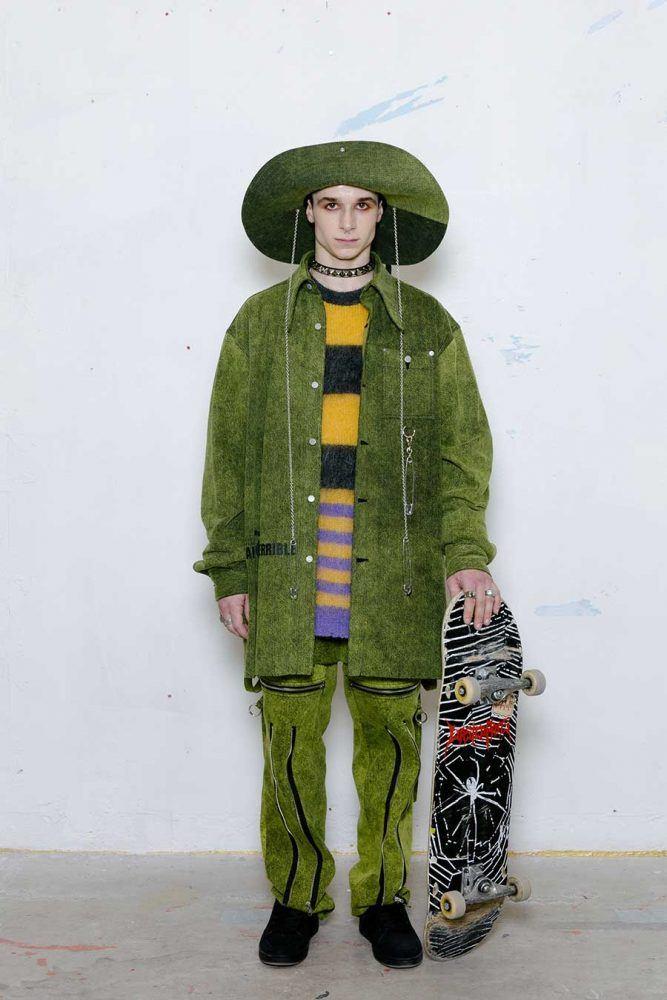 The KIDILL FW 2023-24 collection shown during Paris Fashion Week. Look 14. Reserved magazine.