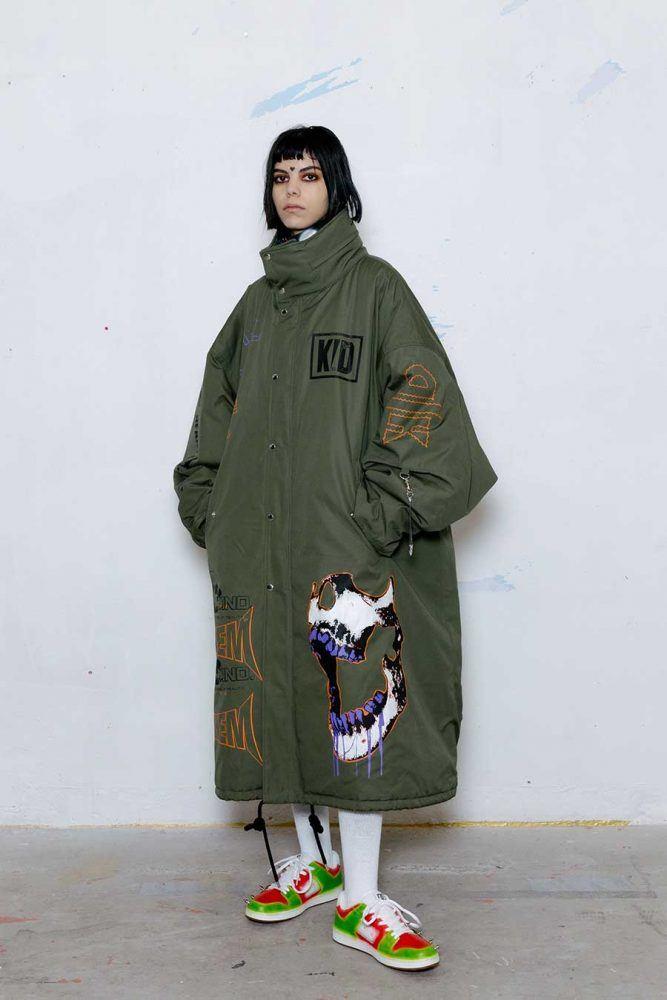 The KIDILL FW 2023-24 collection shown during Paris Fashion Week. Look 25. Reserved magazine.