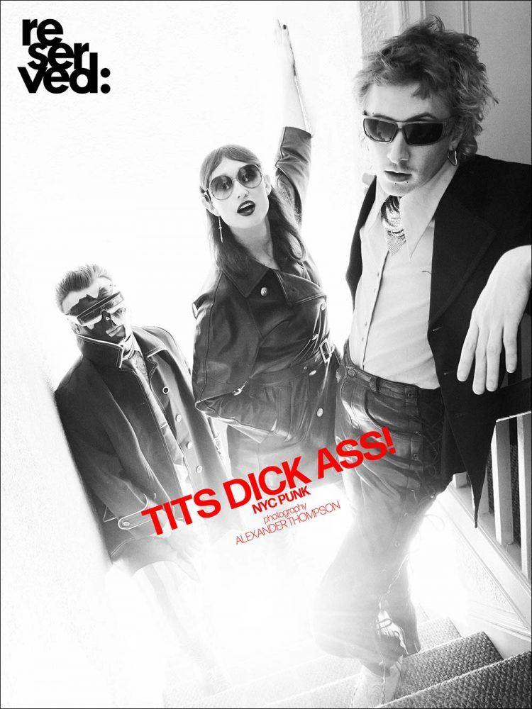 NYC punk band TITS DICK ASS photographed by Alexander Thompson for Reserved magazine.