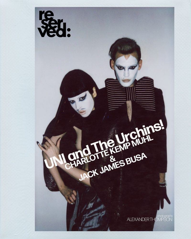 UNI and The Urchins photographed by Alexander Thompson for Reserved magazine.