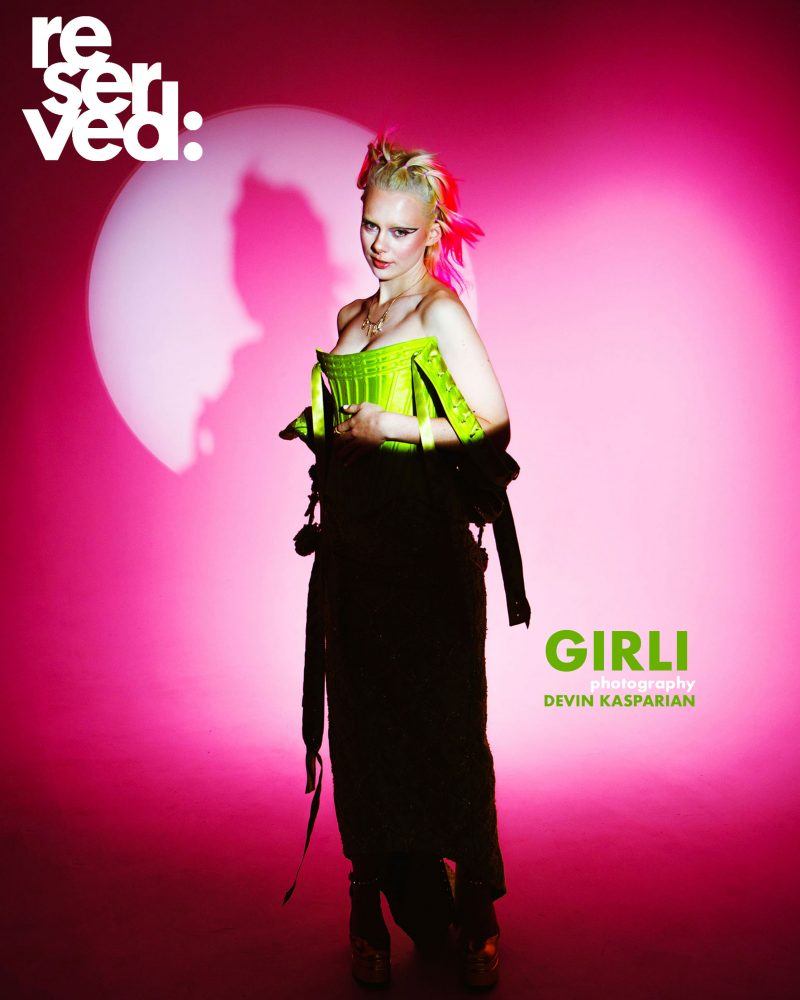 RESERVED MAGAZINE GIRLI DEVIN KASPARIAN cover