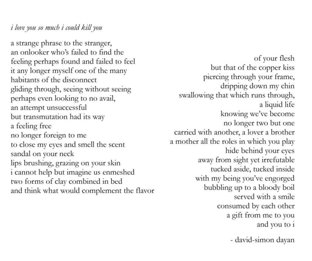 poem from I apologize for being such a disappointment