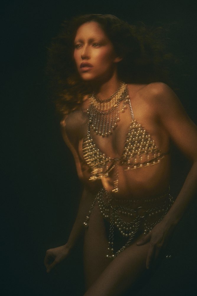 RESERVED MAGAZINE photographed by Ben Cope chained by Sedona legge 10