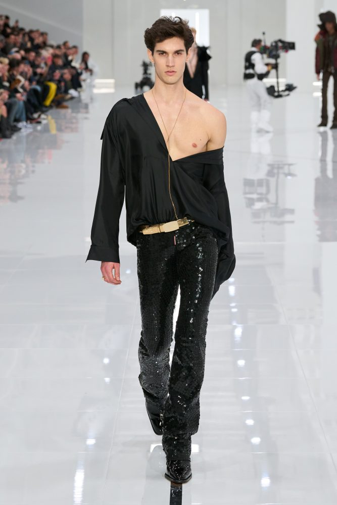 Saint Laurent Redefines Naked Dressing for Fall 2024