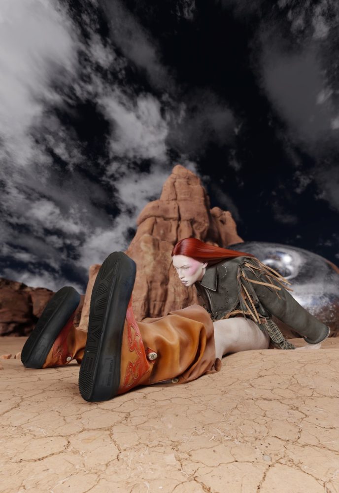 YUME YUME x ADSB Andersson Bell campaign by Sammy Hoever boot