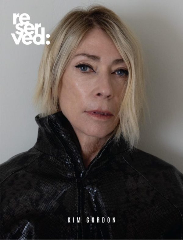 Kim Gordon headshot for Reserved Magazine