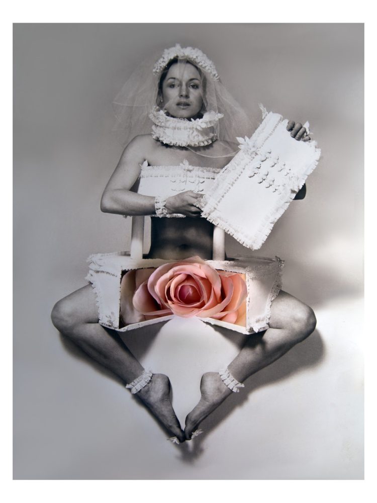 Penny Slinger, Opening of the Rose, 1973/2025, 40x30cm, Archival Pigment Print, Signed