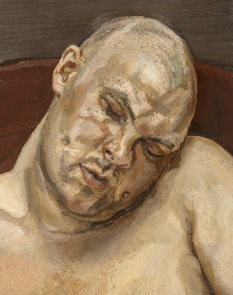 Lucian Freud, Leigh Bowery 1991 © The Lucian Freud Archive. All Rights Reserved 2024.