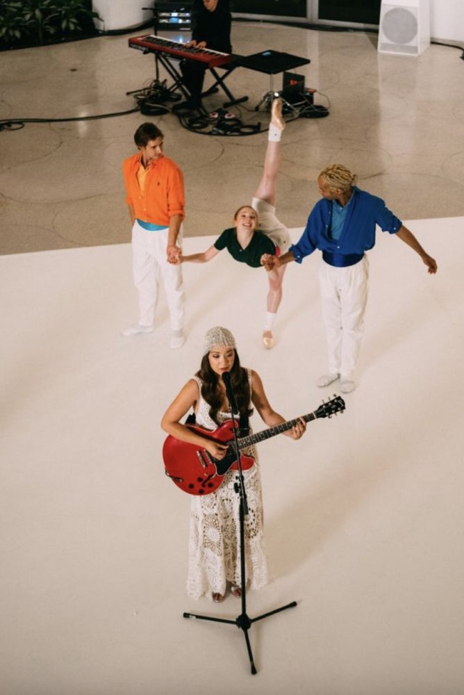 Grammy artist Laufey collaborates with New York City Ballet and American Ballet Theater dancers for a Polo Ralph Lauren costumed Guggenheim Dance Film reserved magazine