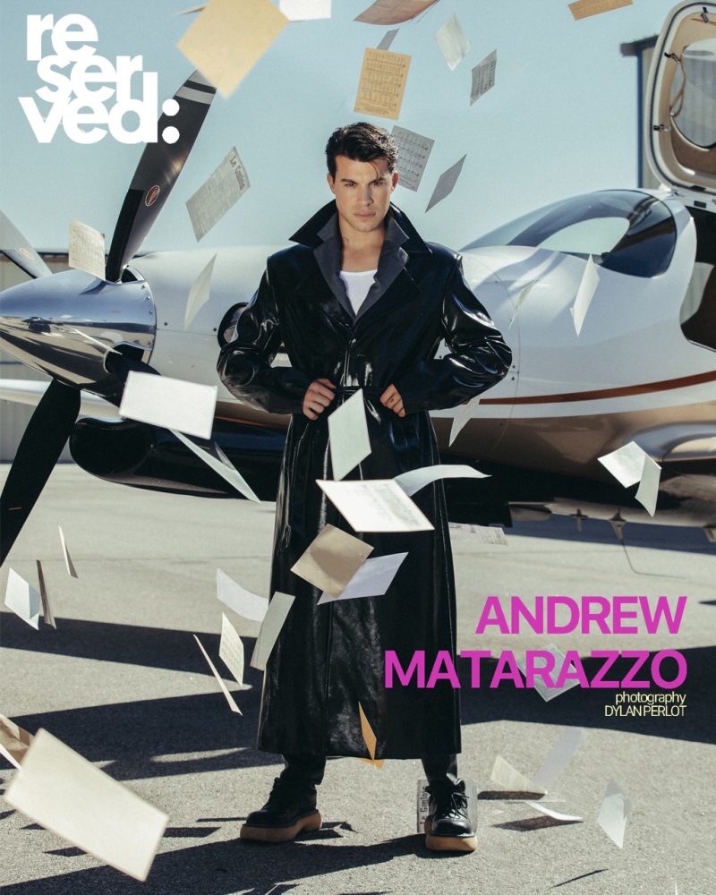 ANDREW MATARAZZO RESERVED MAGAZINE COVER Large