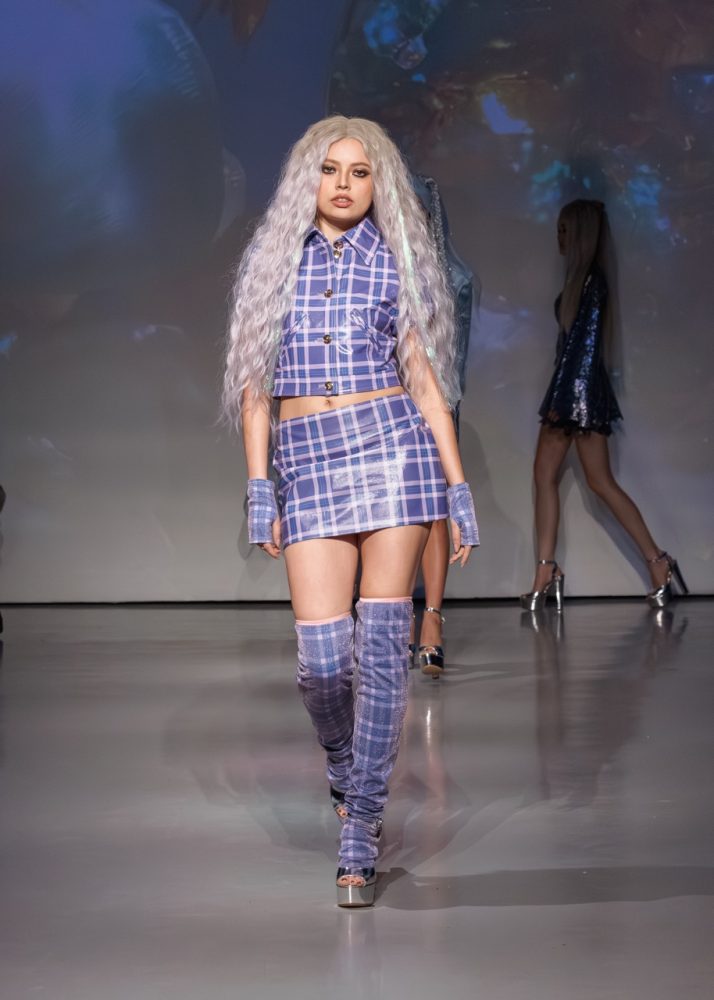 Nikita’s Debut Reinvents Nostalgia plaid blue dress 2 Photo courtesy NIKITA.