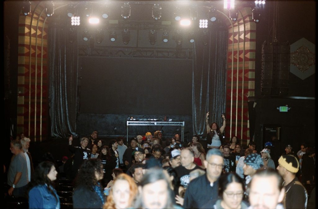 Dead City Punx Take Back LA Still from Punx: The Art of Dead City and Friends crowds