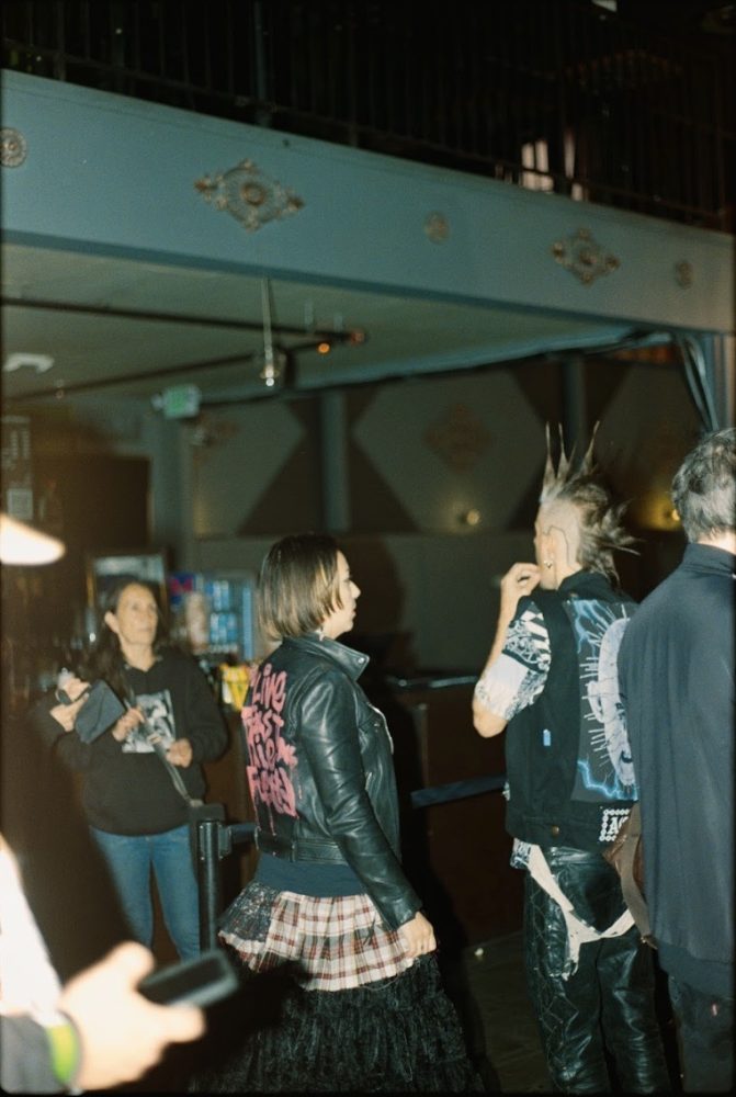 Dead City Punx Take Back LA Still from Punx: The Art of Dead City and Friends. crowd