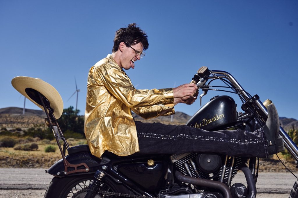 VOOGLAM | "MOTOBOHO" VOOGLAM "Moto Boho". Photographed by Ben Cope. Styled by Jules Wood. gold moto