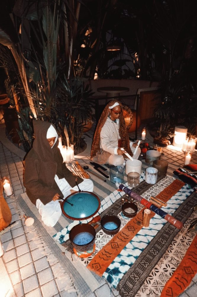 Live the Process | RawCotton Courtesy Live The Process. sound bath