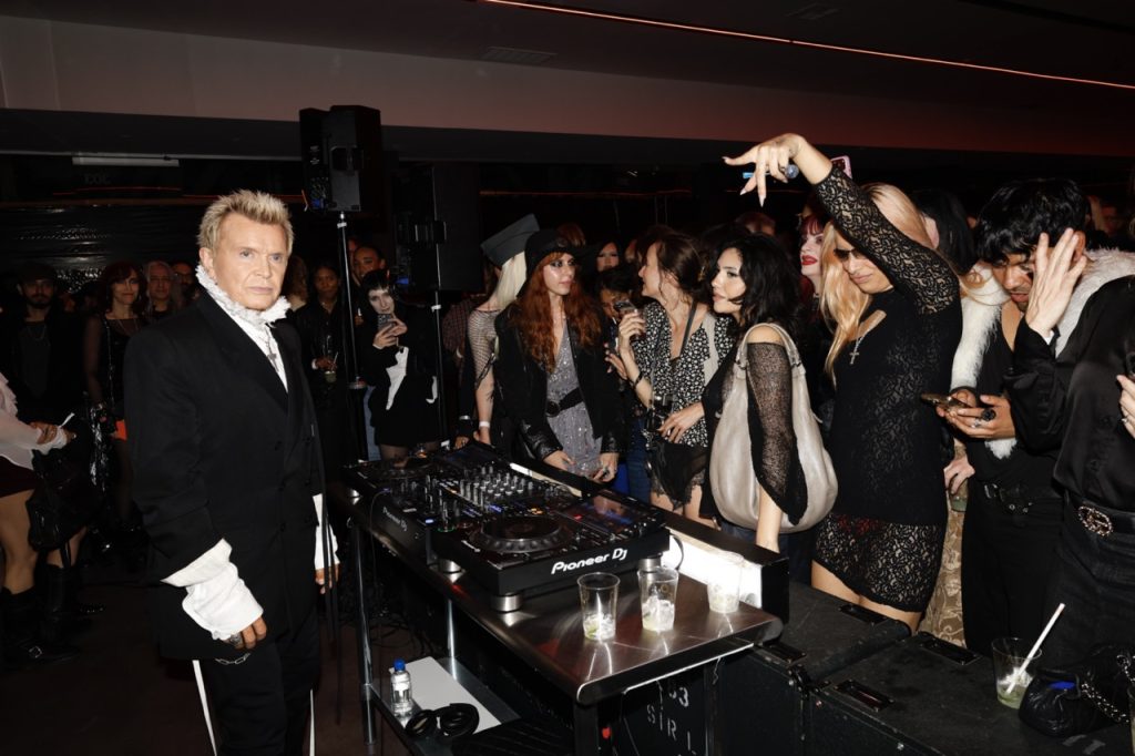 Ann Demeulemeester & H. Lorenzo Launch Billy Idol Photographed by The Cobrasnake.