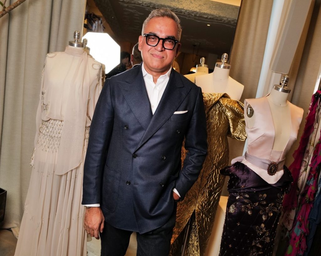 CATHERINE BLOOM FOR NORDSTROM Lauches with an intimate cocktail Bibhu Mohapatra