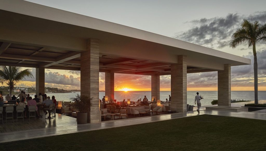 Caribbean Comfort: Four Seasons Anguilla Sunset Lounge